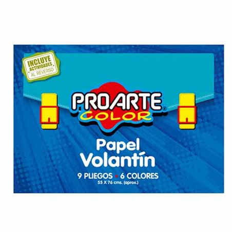 Estuche papel volantín